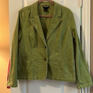 Sage/Lime Corduroy Jacket